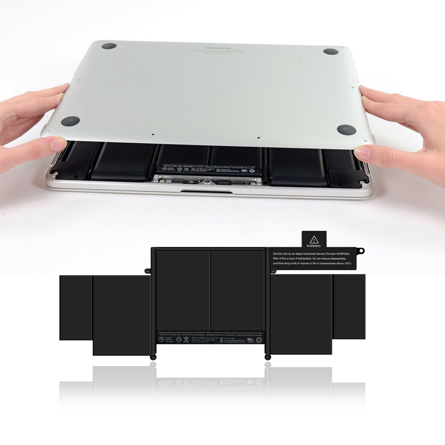 Pin Macbook Pro 13 Inch Retina A1582 Early 2015